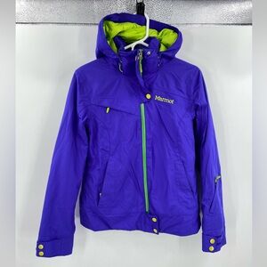Marmot Women’s Sublette Winter‎ ski jacket size XS Blue Green